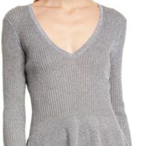 NWT VERONICA BEARD ESMERALDA V-NECK PULL OVER SWEA